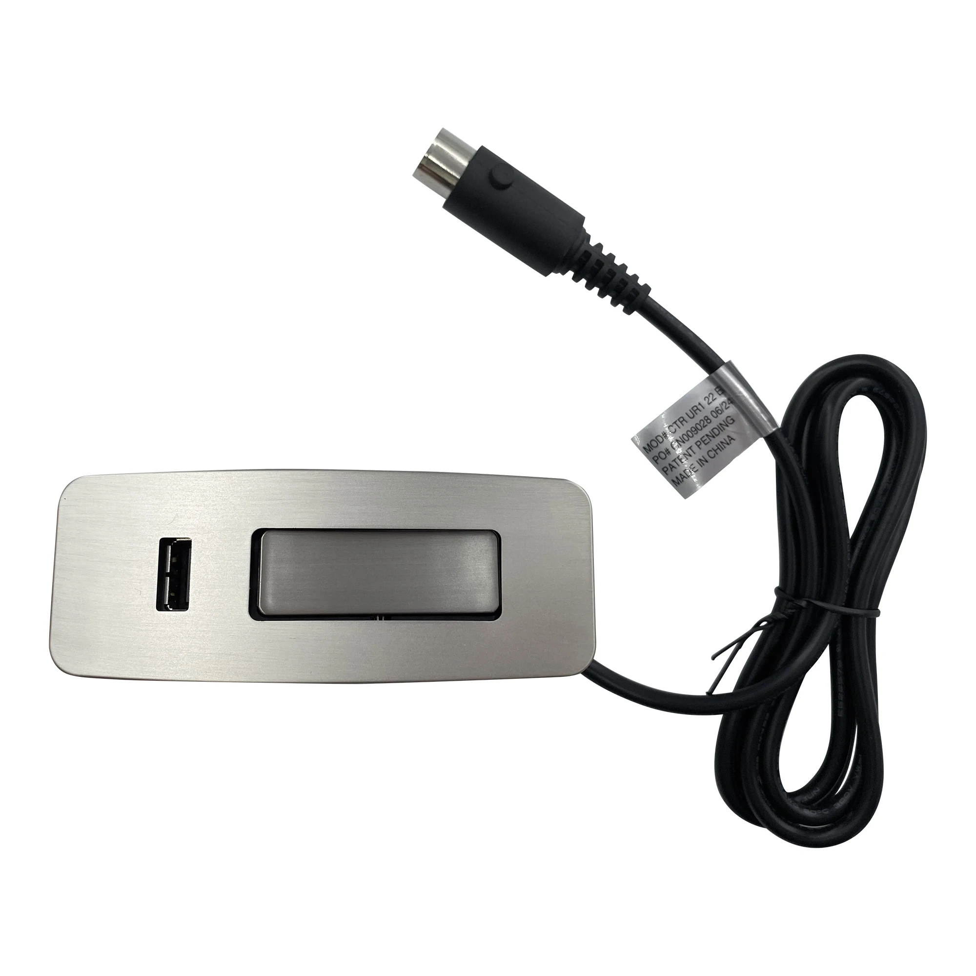 파워 리클라이너 라펠 시스템 2 단추 5 핀 스위치 제어 모델, CTR UR1 22 BA, USB 교체 