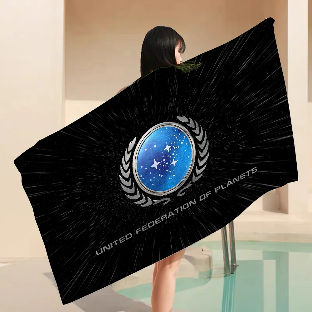 Star Trek Microfiber Beach Towel Absorbent Quick dry Soft Yoga Swimming Resort Mountain Climbing, microfiber towel,cotton beach towel