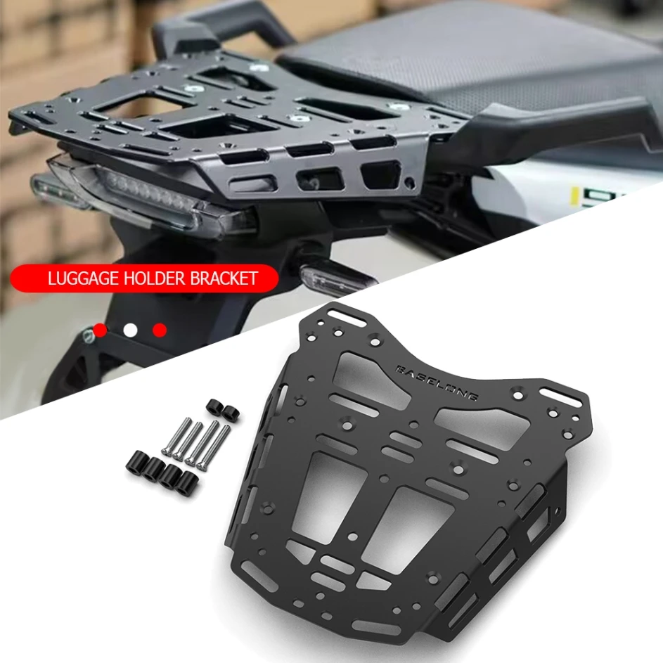 

2024 FOR Husqvana 901 Norden 901 NORDEN Motorcycle Rear Luggage Rack Top Case Bracket Rack-Less Soft Luggage Tool Bag 2022 2023