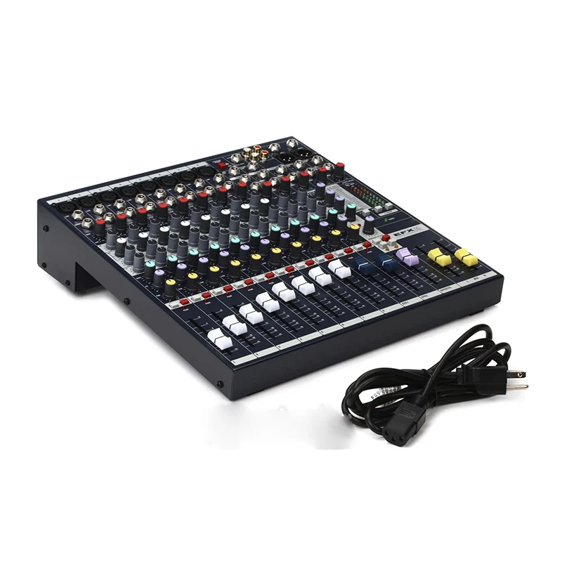 8 Channel Audio Mixer Audio Interface Built-in 24-bit Lexicon Effects for Stage EFX8