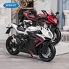 WELLY 1:12 MV Agusta F3 RR Alloy Race Motorcycle Model Diecast Metal Street Motorcycle Model Simulation Collection Kids Toy Gift 1