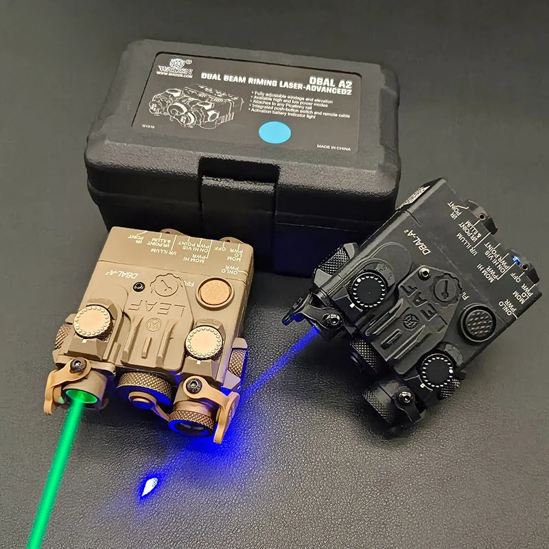 Tacital Airsoft Nylon 2.5 Plug PEQ DBAL A2 Green/Red Aim Laser IR LED White Light Mount Hunting Guns Weapon Laser Sight