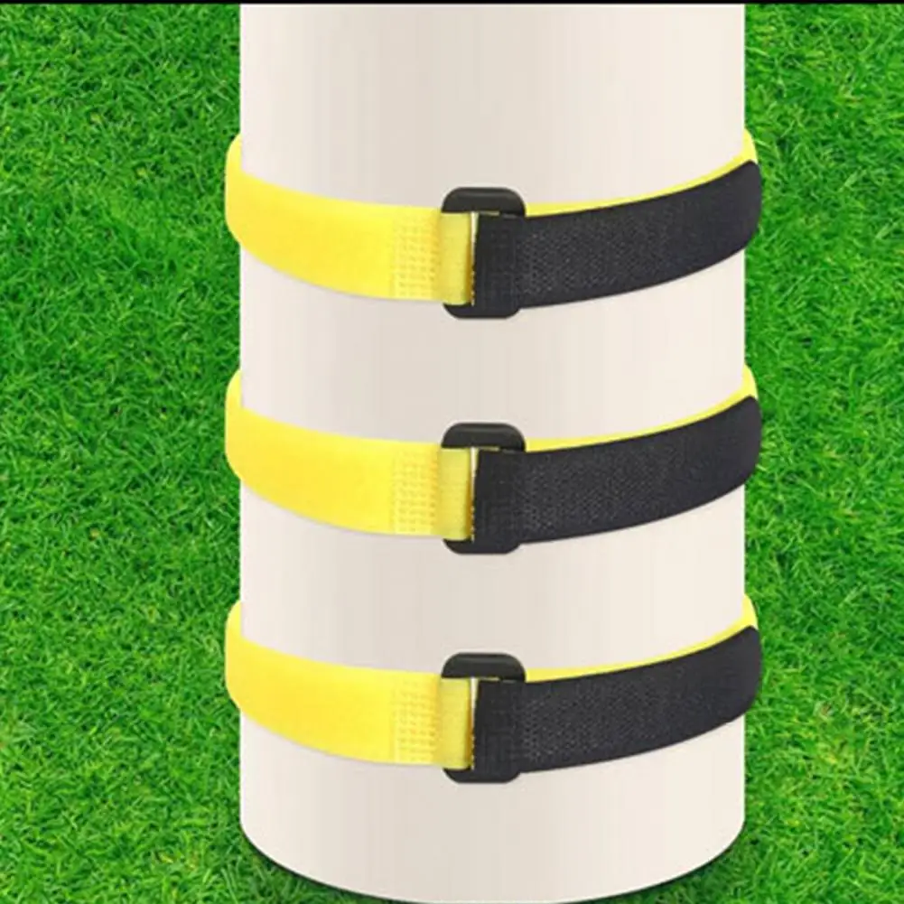 Football Net Straps Soccer Net Straps Effortless Installation 50 Durable Soccer Goal Attachment Compact Portable
