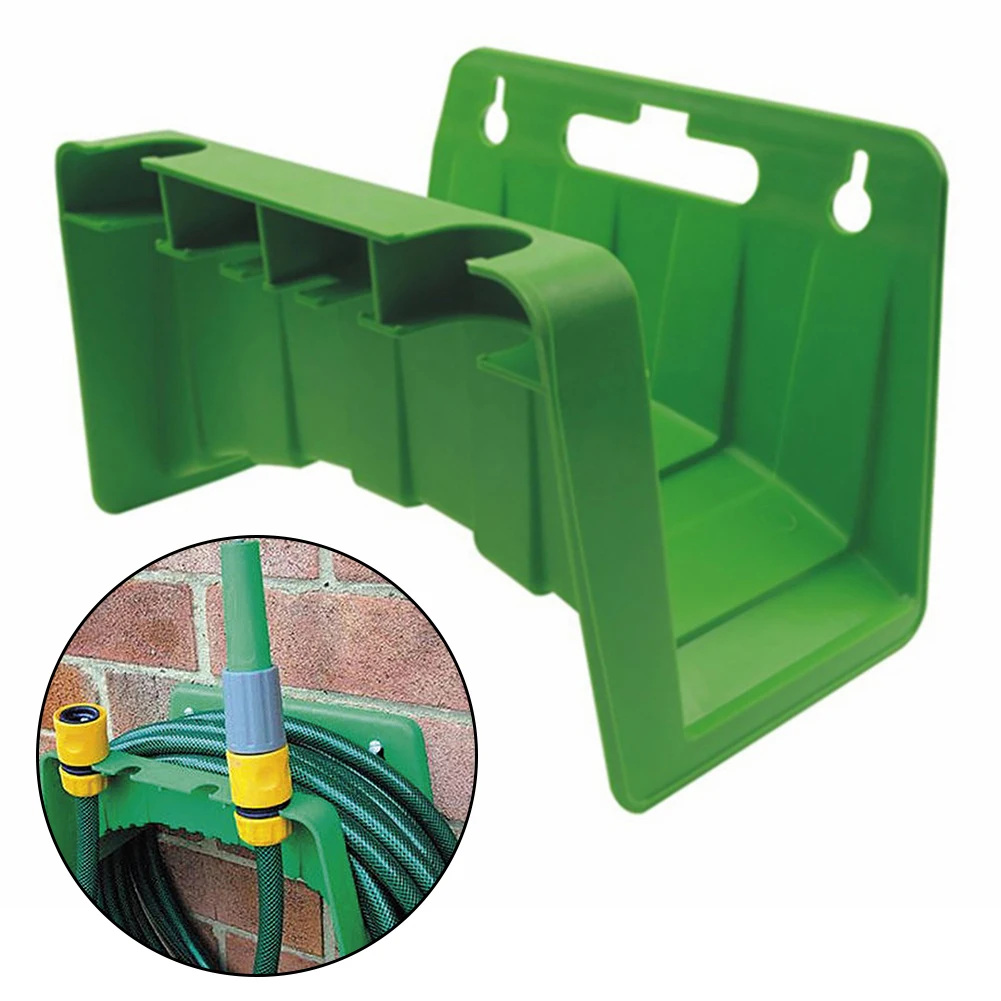 Water Pipe Rack Wall-mounted Tube Rack Garden Watering Irrigation Water Pipe Support Plastic Storage Holder
