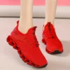 Womens All-Season Breathable Cushioning Running Shoes Non-Slip EVA Sole, Upper, Comfortable Walking Sneakers For Gym Sports -