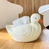 Cartoon Cute Psyduck Tissue Box Storage Box Paper Box Living Room Tea Table Decoration Creative Household Ornament 2