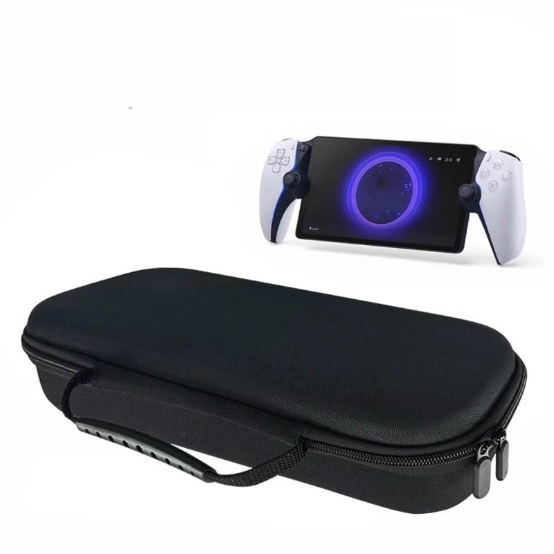 

for Sony PlayStation Portal Storage Bag Game Accessories Handbag EVA Black