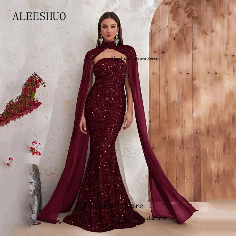 Рисунок 3 - Изысканное длинное платье Aleeshuo