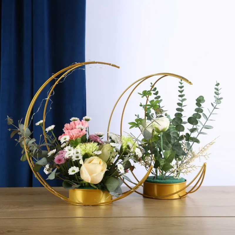 Panier de rangement avec Poignées Dentelle Décor Conteneurs pour  L'arrangement De Fleur - AliExpress