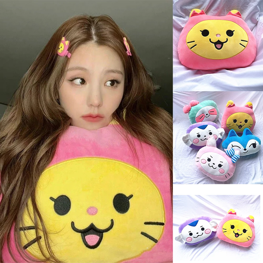 

KPOP ITZY WDZY Plush Doll TUK LYA CABBIT Big Throw Pillow Doll Sofa Cushion Yuna Lia Yeji Ryujin Doll Fans Birthday Gifts
