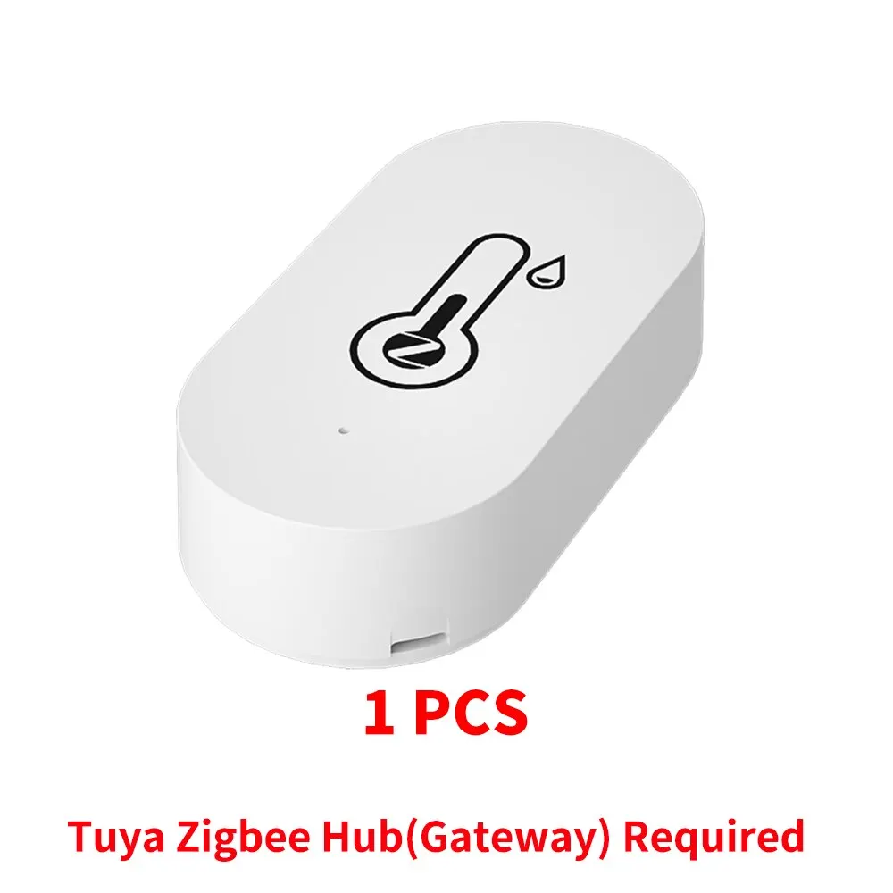 Tuya Smart Homekit And Zigbee Temperature And Humidity Two-in-one Smart  Screen Display Transmission Sensor - Automation Modules - AliExpress