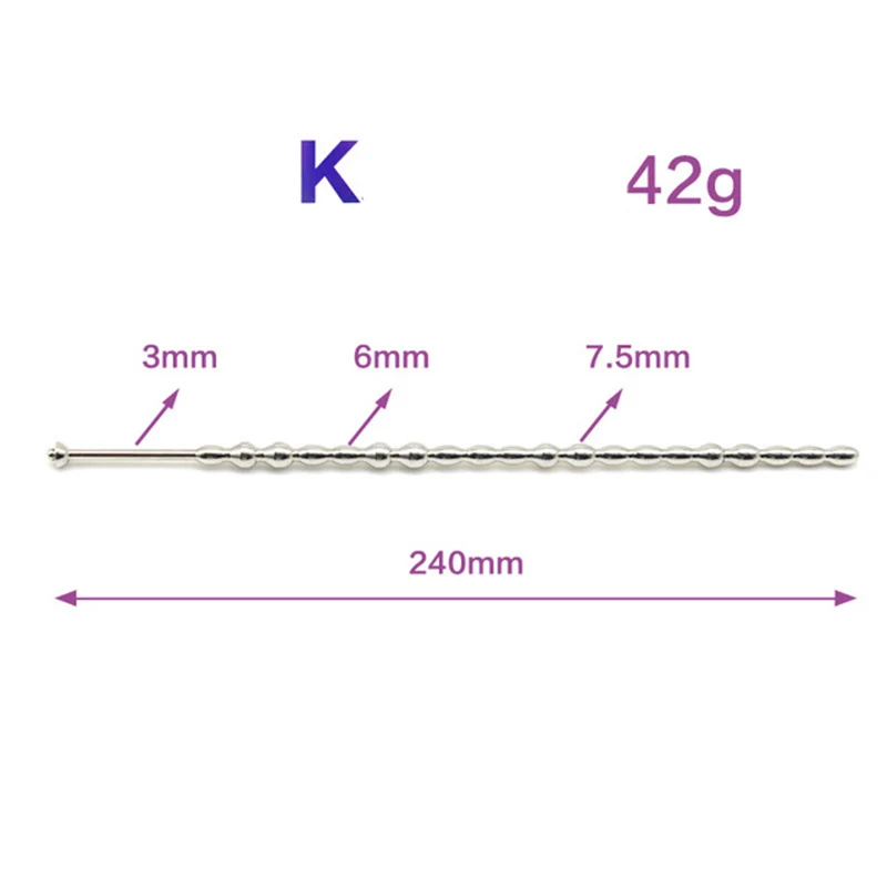 Metal Urethral Toys Male Masturbators Urethra Dilator Sex Toys For Men Urethral Plug Catheter Sounding Stimuate Penis Eye Stick