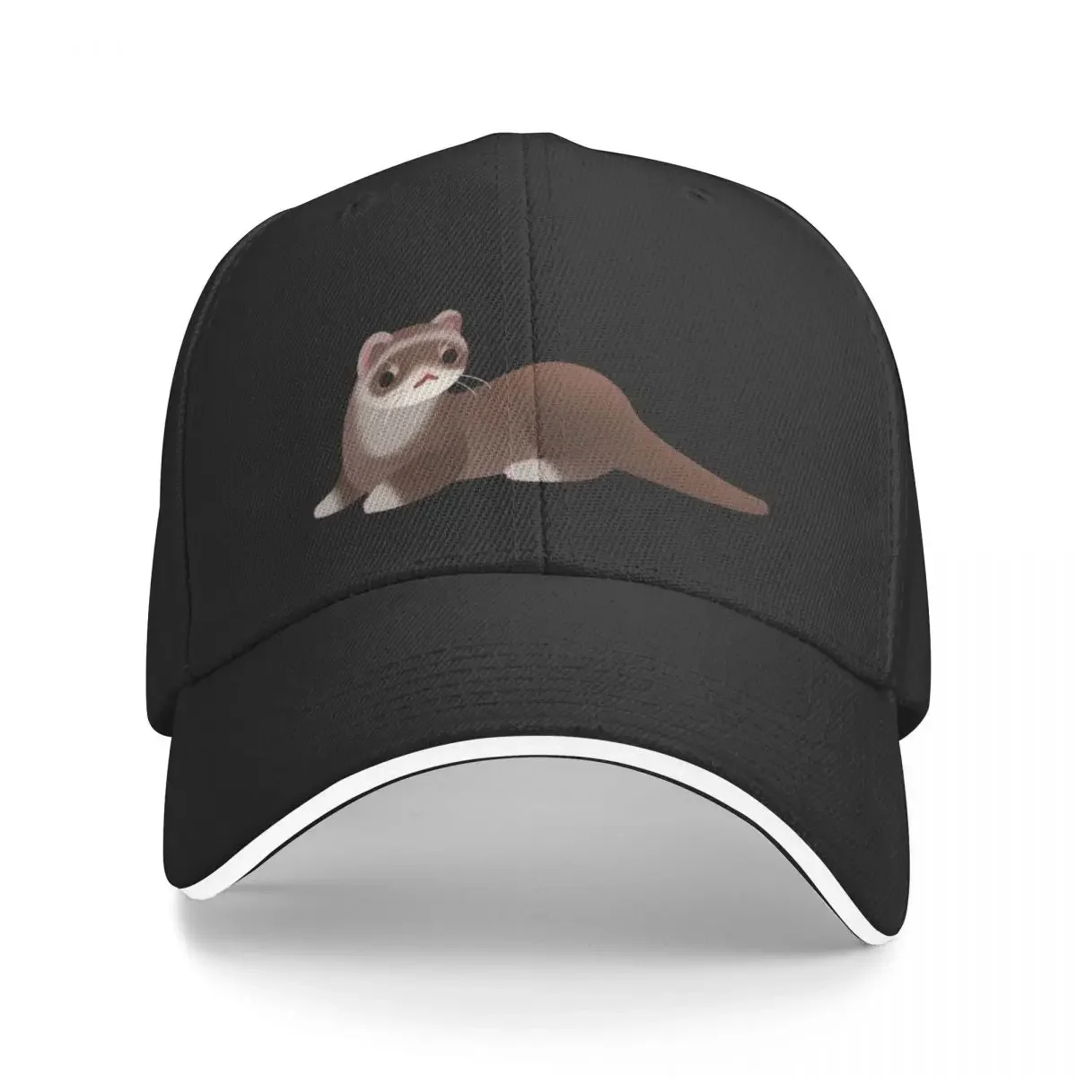 

Ferret - bright Baseball Cap Hip Hop Rugby Sports Cap New In The Hat Men Hats Women's