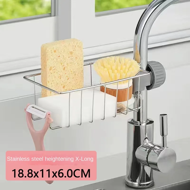 Range-serviettes De Cuisine Détachable - Porte-torchon Et éponge Avec égouttoir - En Plastique - Gain De Place