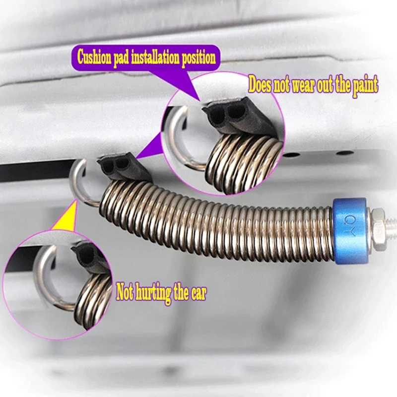 Automatic Car Trunk Lid Lift with Adjustable Metal Spring Mechanism