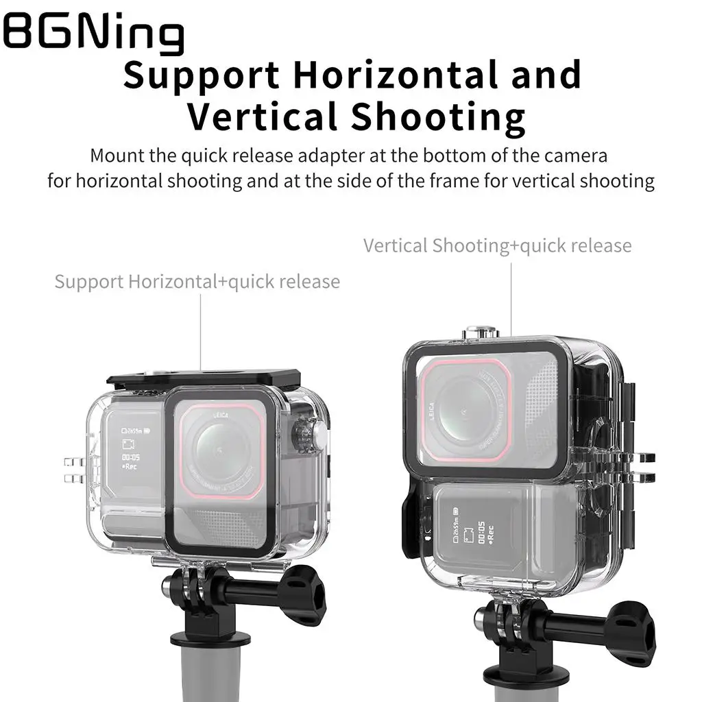 45M Unterwasser Dive Fall Wasserdichte Gehäuse für Insta360 Ace Pro 2 Schutzhülle Shell Für Insta 360 Ace Pro2 Action kamera