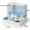Cat automatic feeder, water dispenser, integrated cat food bowl, ceramic cat bowl, dog bowl, cat dog water dispenser, pet feeder 3