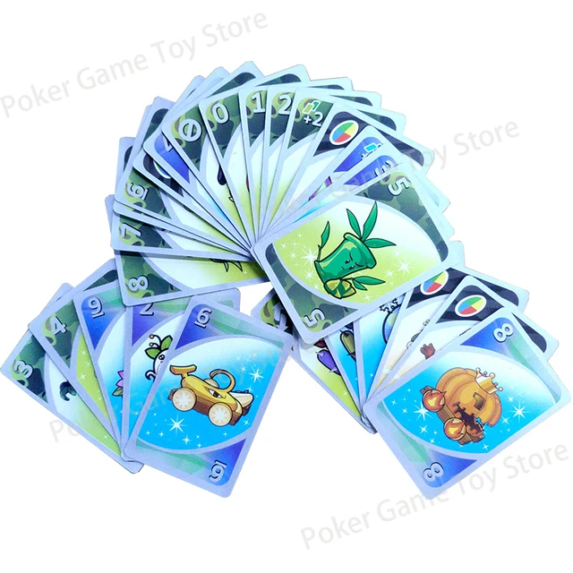 Board Game UNO Plants Vs Zombies Unos Card Gamed Gargantuar Pirate Zombie Table Games Playing Card Toy for Kids Children Gifts 3