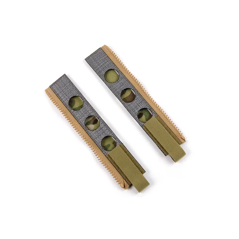 Tactical Raiders Plate Carrier Back Panel Molle Zipper Adapter Kit Mc Multi Camo(051707)
