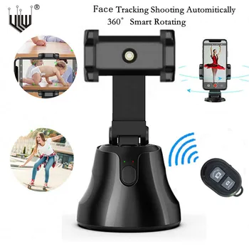 Smart Bluetooth Selfie Stick Phone Gimbal Stabilizer 360 Rotation Shot Tripod Auto Face Tracking Shooting Phone