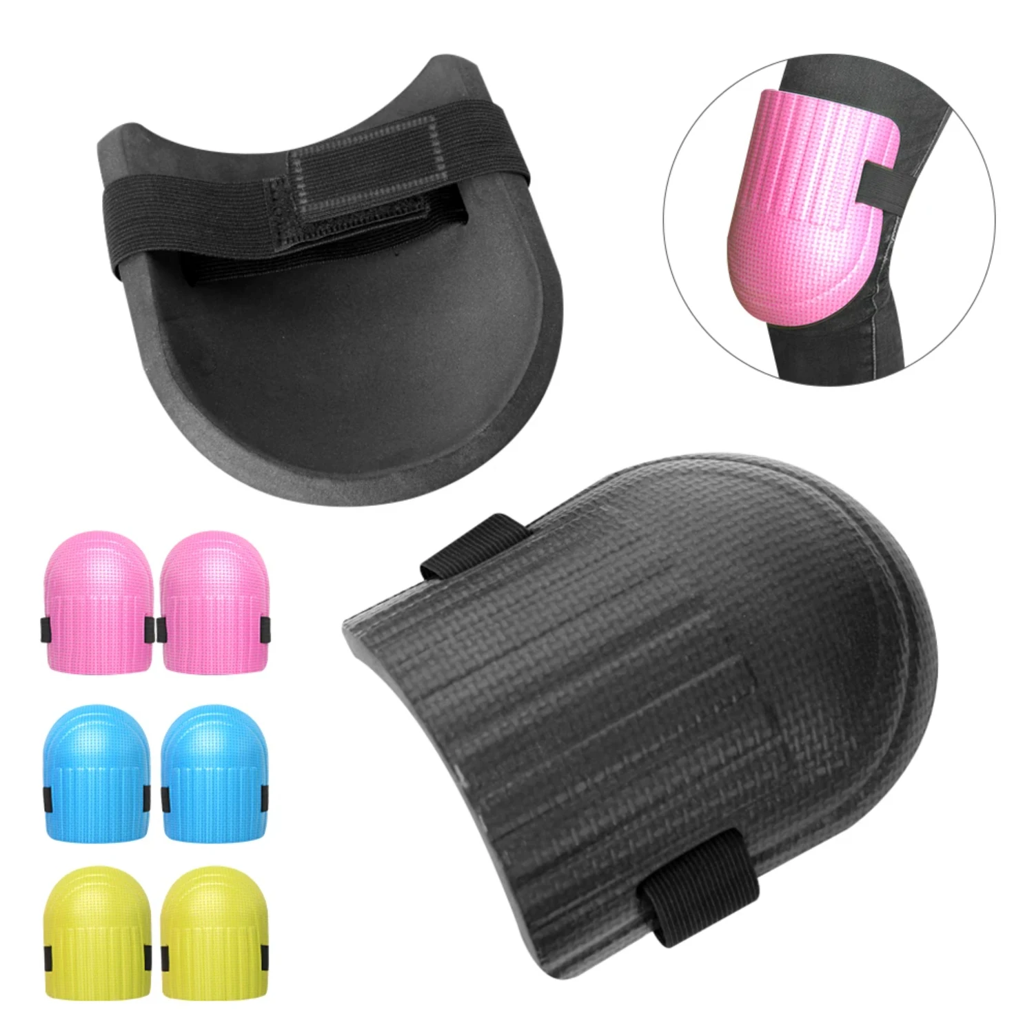 1pair Soft Foam Knee Pads Work Knee Support Padding Gardening Cleaning Protective Sport Kneepad Builder Workplace Safety