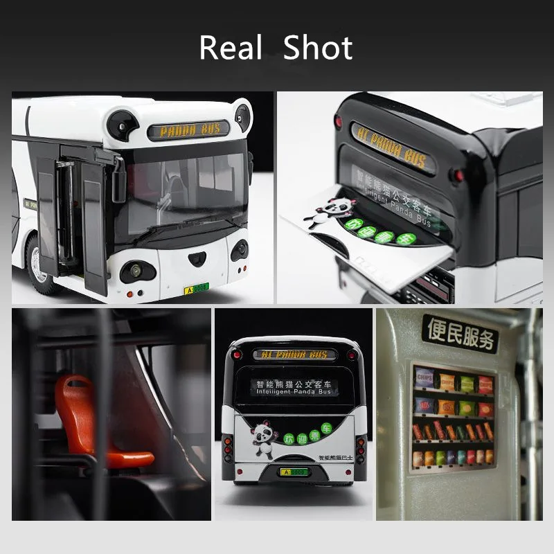 Large Size Electric Tourist Traffic Panda Bus Alloy