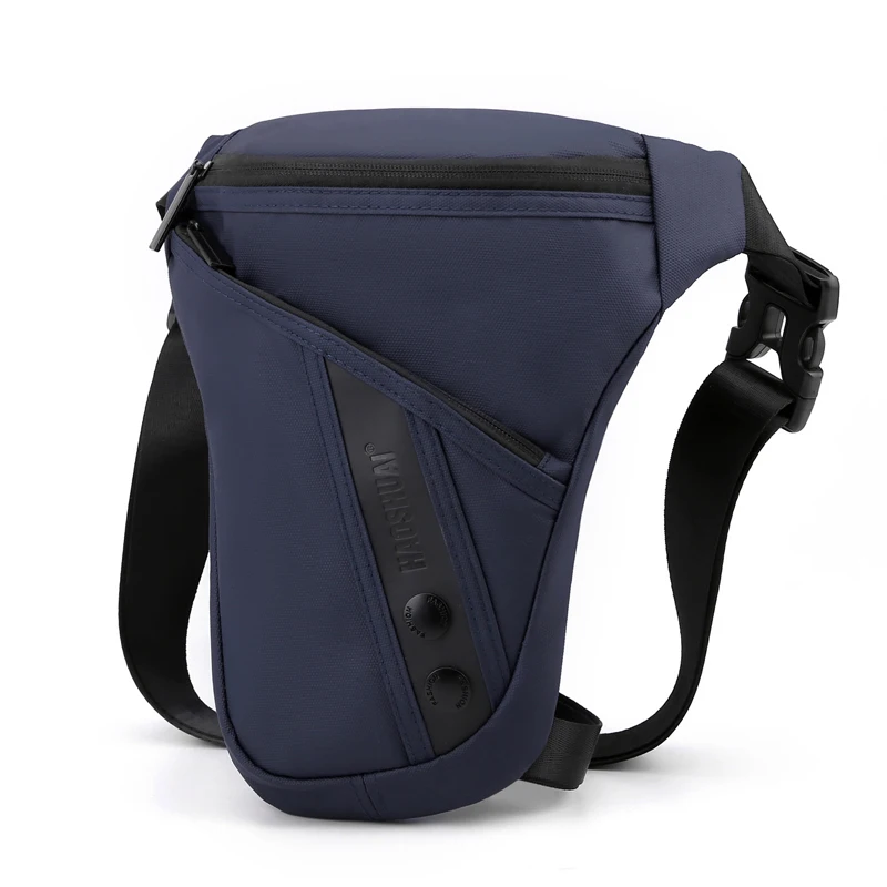 Women's leg bag, men's motorcycle riding waist bag, multifunctional travel fishing hiking bicycle hip bag