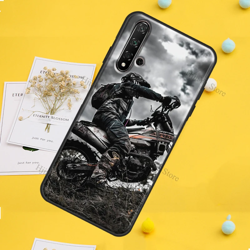 Rugged Moto Cross Motorcycle Sports Phone Case Cover