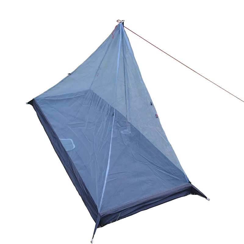 3 Seasons T Doors Design Strut Corner Light Weight Inner Fit Most Pyramid Tent 340 Grams Camping Tent Portable Tent