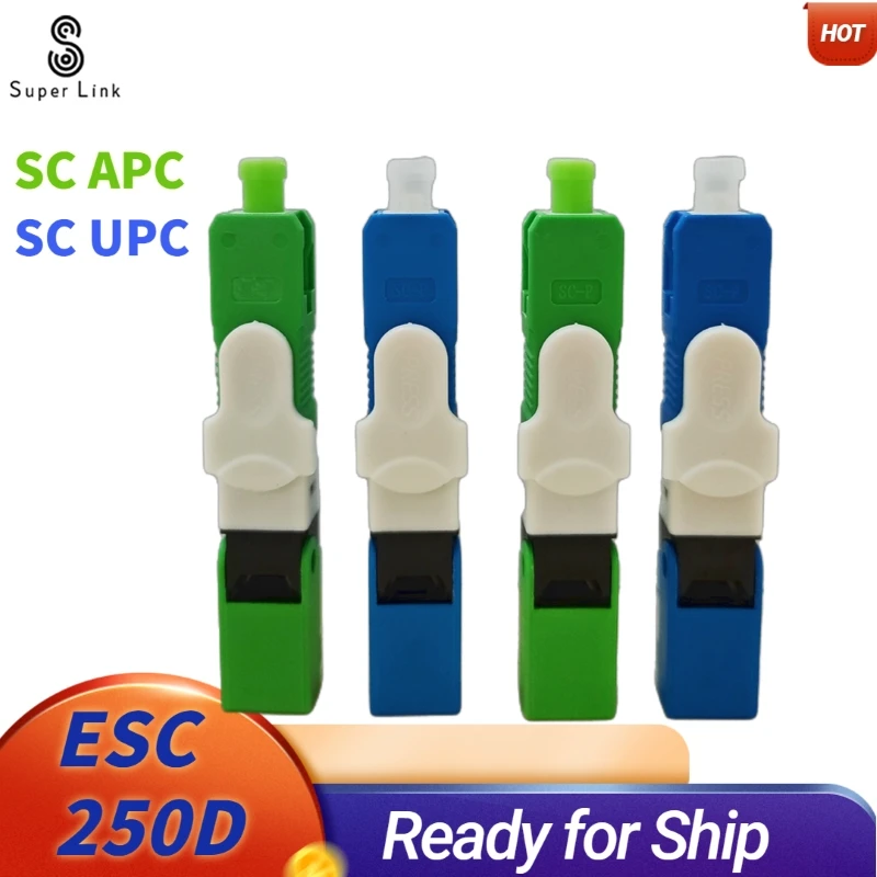Free-Shipping-100-200PCS-Lot-FTTH-ESC250D-SC-APC-SC-UPC-Single-Mode ...