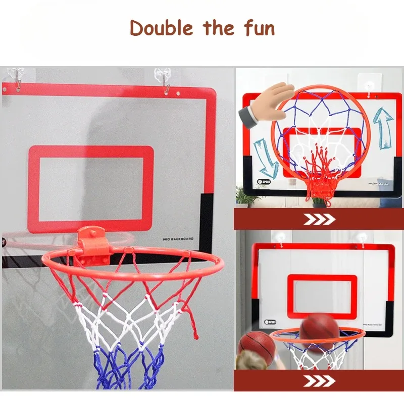 Description Picture 3 of item30cm/11.81in Foldable Basketball Stand Black Red Home Indoor Basketball Stand Wall Mounted Basketball Stand