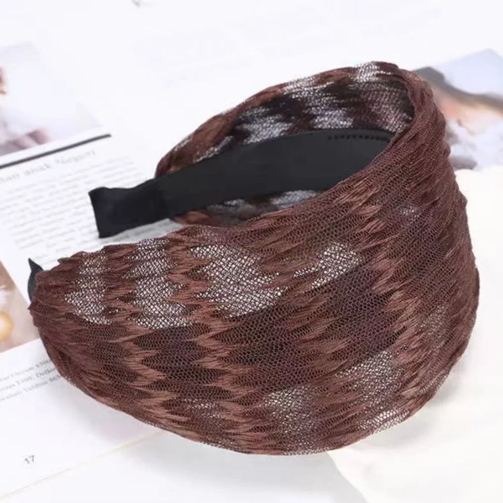 طوق رأس دانتيل فاخر للنساء