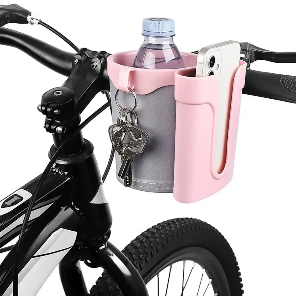 Bicycle Water Cup Holder Kettle Cage Mobile Phone Mount Handlebar Rack Universal Mountain Road Bike 3-in-1 Bike Cup Holder