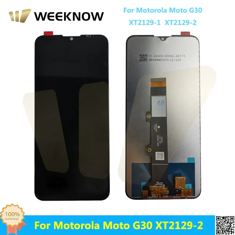 

Для Motorola Moto G30 XT2129-1 LCD дисплей сенсорный экран дигитайзер в сборе для Motorola Moto XT2129-2 LCD запасные части