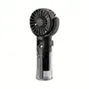 Mini Portable Folding Fan With Spray Mister Humidifier USB Rechargeable Handheld Fan Suitable For Living Room Classroom School B 1