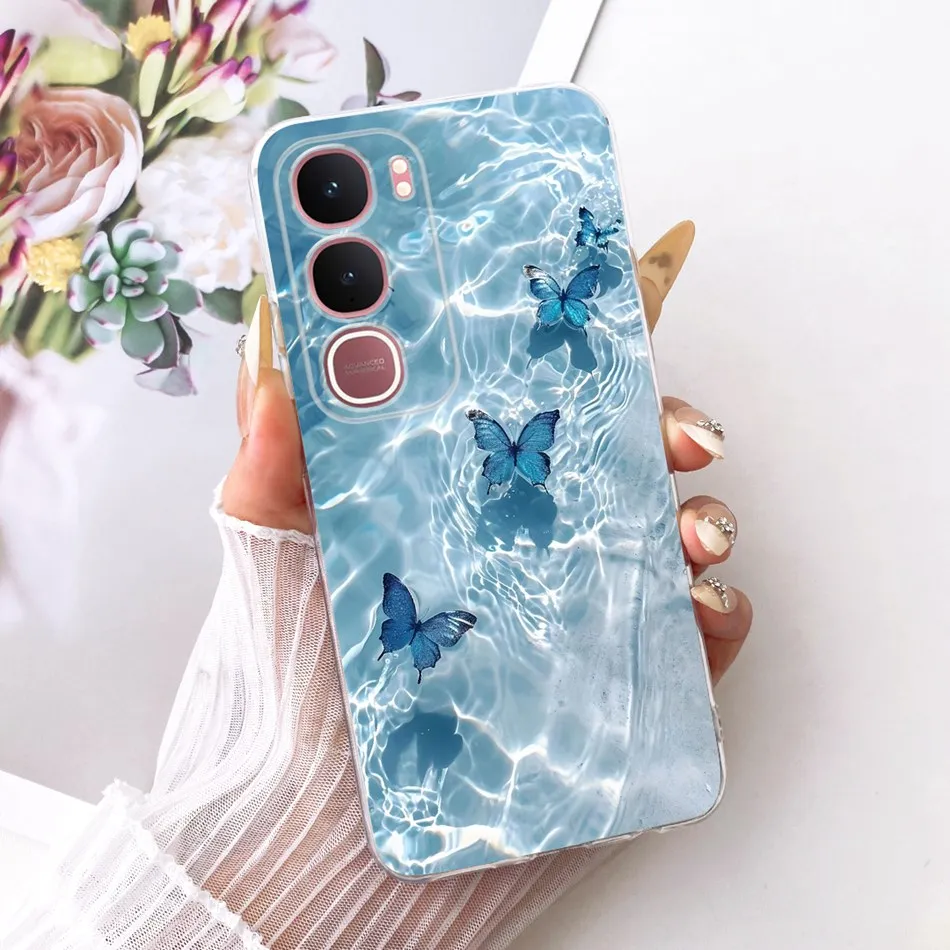 Elegant Flower Butterfly Soft Silicone Phone Case - Premium Back Cover