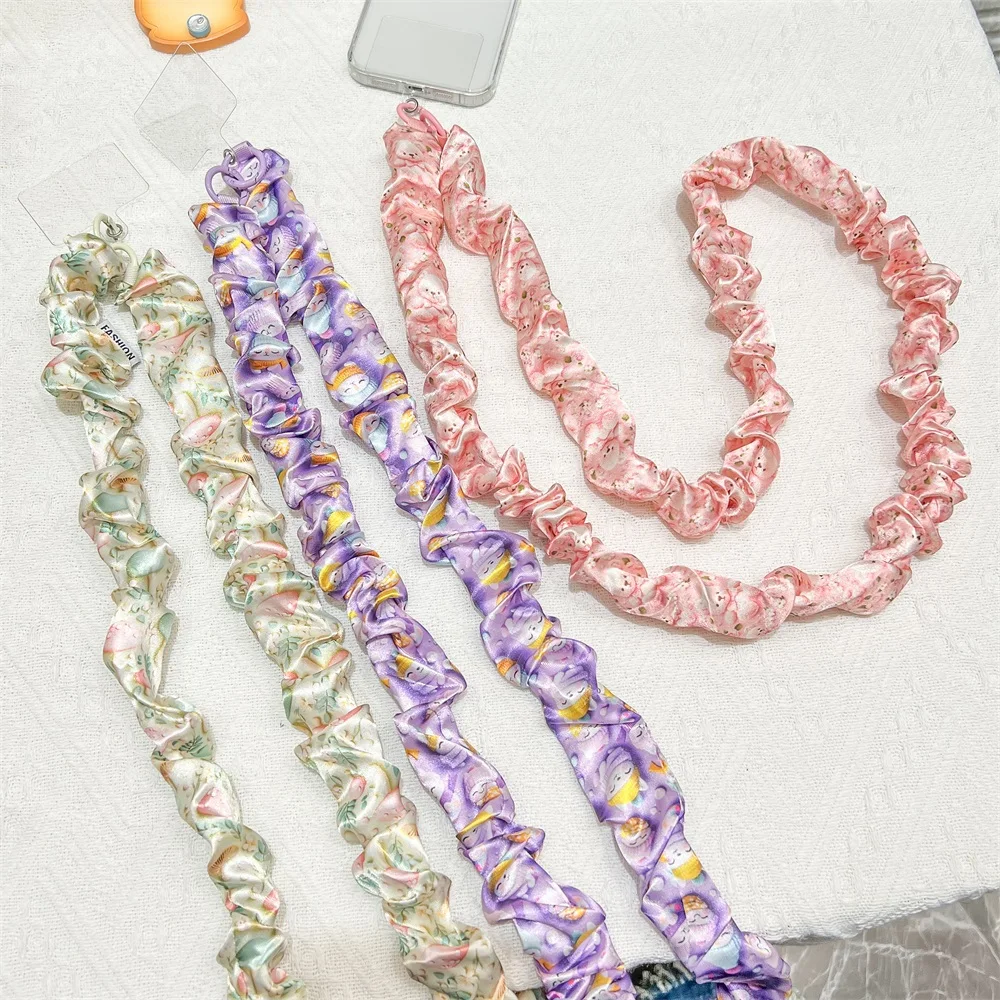 다채로운 색상의 휴대폰 끈, 가스켓이 있는 휴대폰 줄, 휴대폰 액세서리, 핸드백용 넓은 컬러 스트랩, 남녀 공용