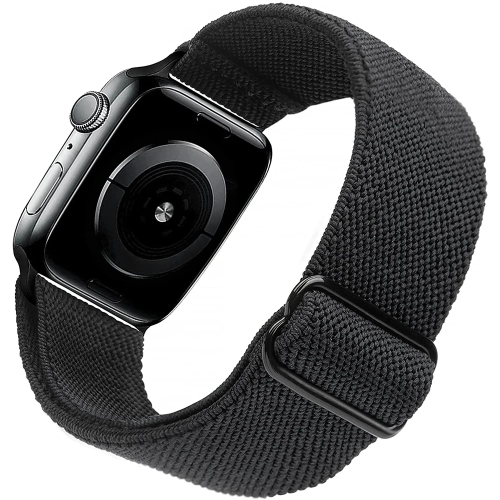 Enhanced Nylon Knitted Elastic Watch Strap Bracelet