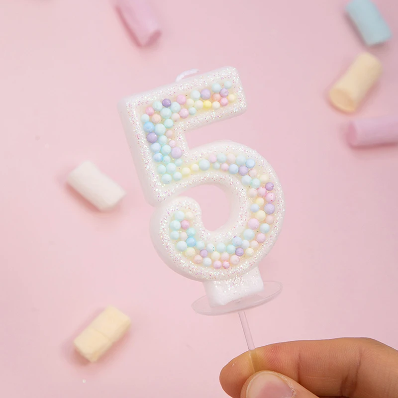 Macarons Birthday Cake Number Candle Toppers Party Decorations Birthday Party Supplies Cake Topper Cake Decorations Cake Candles Cupcake Supplies Children Baby Birthday Wedding Party Cupcake Dessert