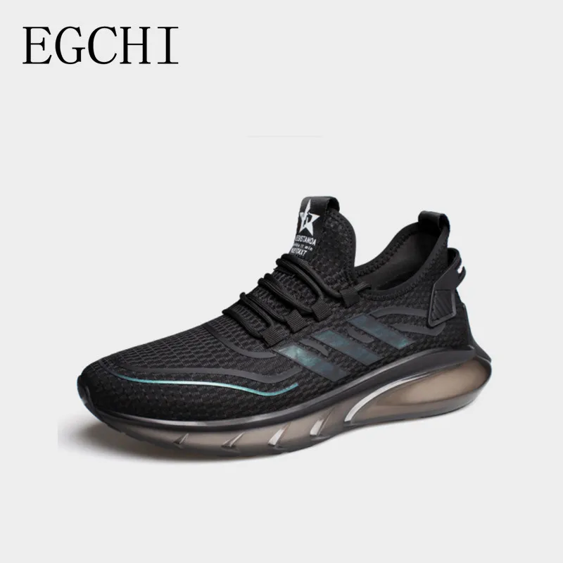 

Egchi Men Casual Shoes Lac-up Men Shoes Lightweight Comfortable Breathable Walking Sneakers Tenis masculino Zapatillas Hombre