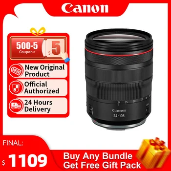 캐논 RF24-105mm F4 USM 대형 조리개 표준 줌 인물 사진 레드 서클 자동 초점 풀 프레임 미러리스 카메라 렌즈