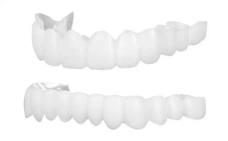 1 Pair Teeth Veneers For Men Women Cover The Teeth Fake Tooth Protect Your And Restore A Confident Smile tooth cover