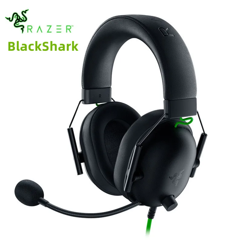 Cuffie Da Gioco Cablate Razer Blackshark V2 X: 7.1 Surround Sound- Game Per Ps4,Ps5, Nintendo Switch, Xbox