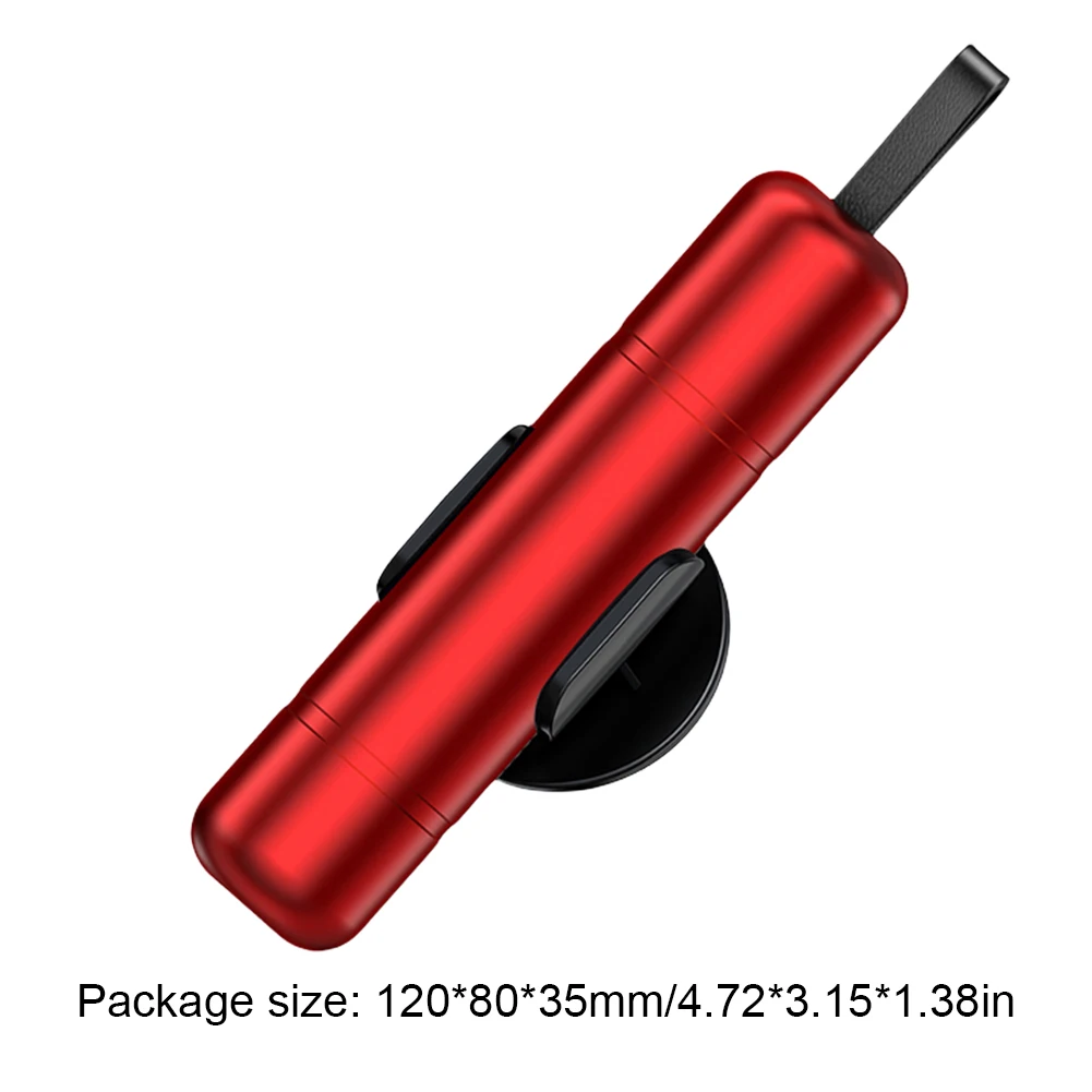 Car Safety Hammer Aluminum Alloy Auto Emergency Glass Window Breaker Seat Belt Cutter Life-Saving Car Emergency