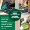 Metabo HPT Cordless 18V MultiVolt™ Framing Nailer Kit | 21 Degree Magazine | Round Head Nails from 2-Inch up to 3-1/2-Inch 3