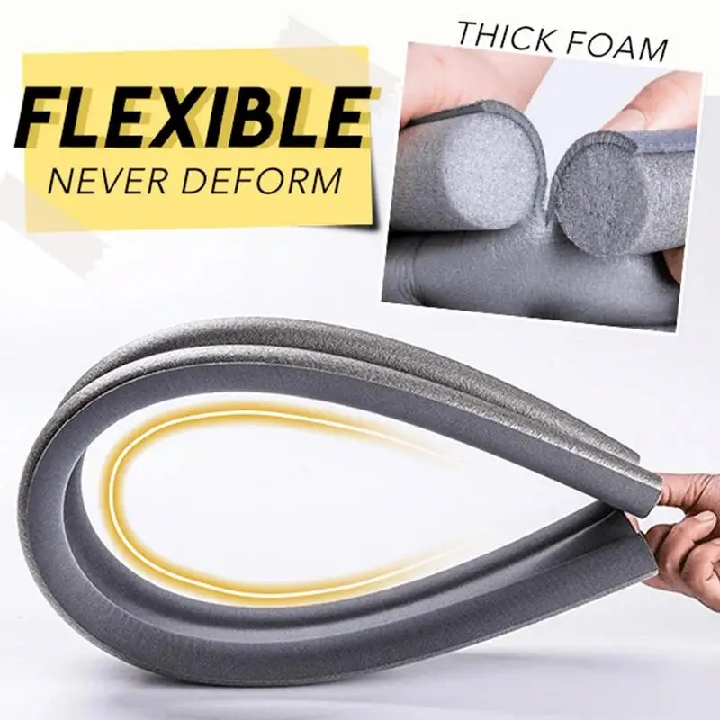 Windproof Seal Strip Sealer Soundproof Draught Excluder Stopper Door Bottom Guard Double Protector Doorstop Dust-proof Blocker