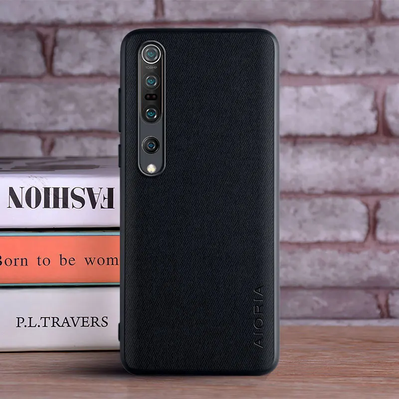Textile Soft-Touch Case with Durable TPU & Hard PC Construction