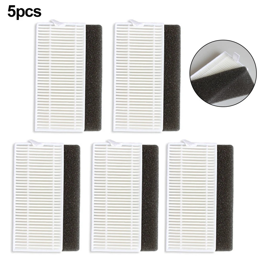 

5pcs Filters For Cecotec For Conga 2290 Ultra 05661 Robot Vacuums Household Appliances Vacuum Cleaner Accessories