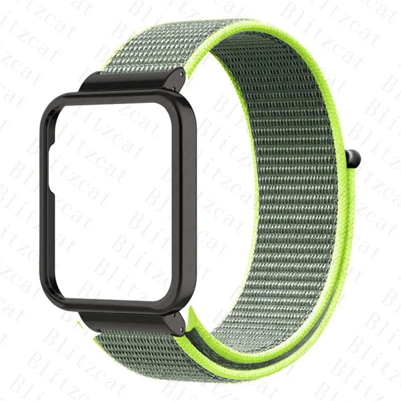 High-Quality Nylon Bracelets with Metal Protective Bumper and Correa Band