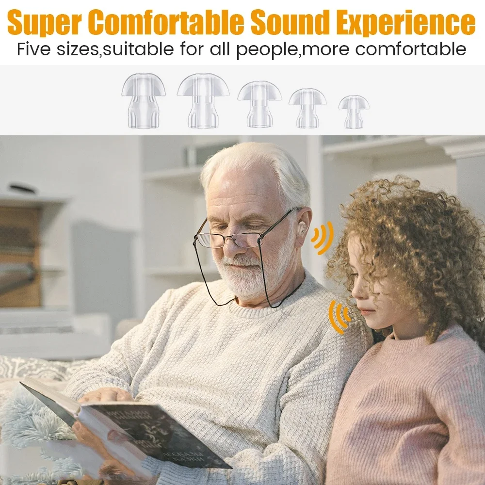 Hearing Aid Rechargeable Hearing Device ITE Ear Hearing Aids for The Elderly Audifonos Sound Amplifier for Deafness